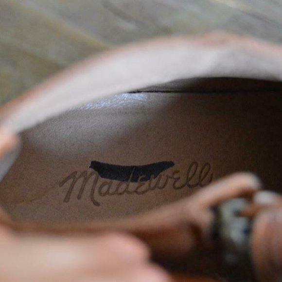 Madewell Brenner Boots in Leather english saddle - Picture 3 of 3